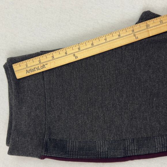 Mudd High Rise Ponte Leggings Gray Size Large - Picture 6 of 10